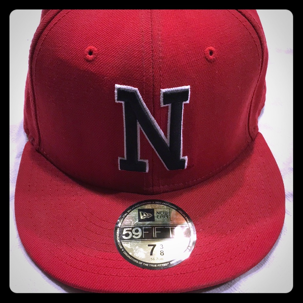 Nebraska NEW ERA Flat Billed Hat